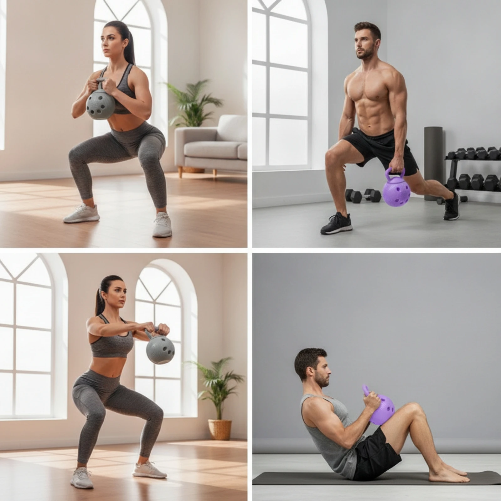 Multi-Handhold Kettlebell Ribb - огляд і ціна Kettlebell