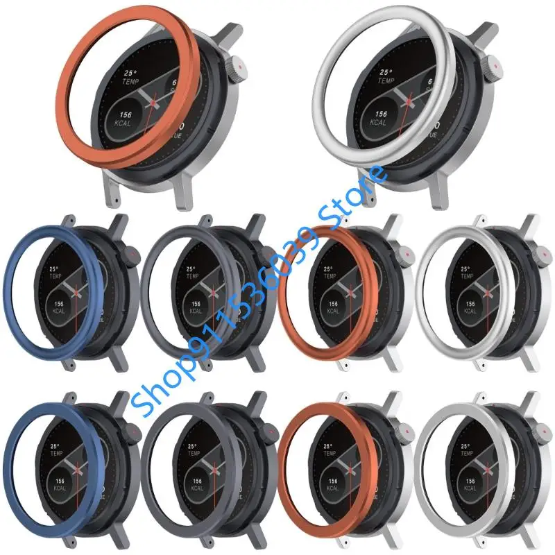 1pc Metal Bezel Ring for CMF Watch pro 2 Protector Case Cover with Tempered Glass Film for Nothing Watch Pro2 Protective Shell