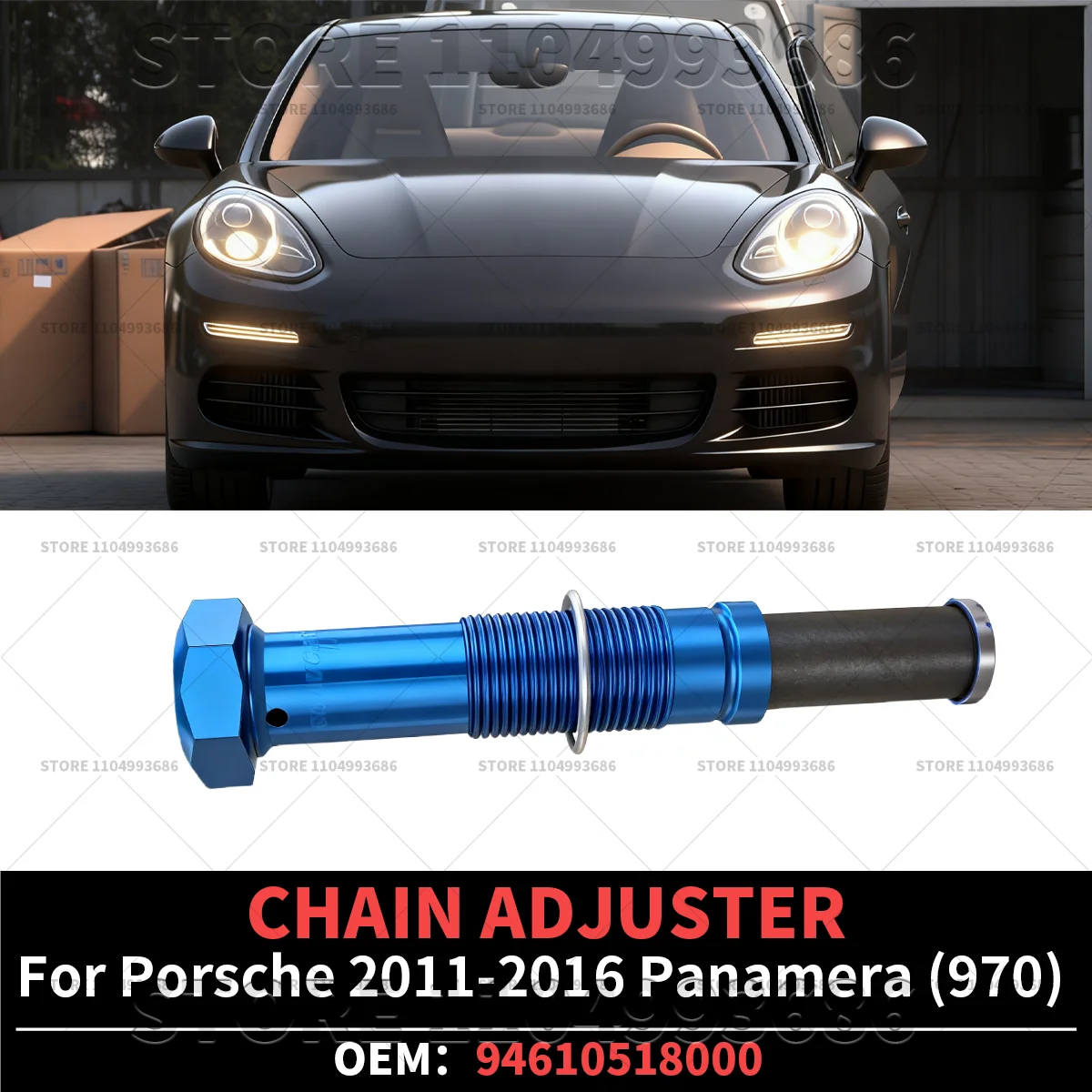

Для Porsche 2011 2012 2013 2014 2015 2016 Panamera 4 Edition (970) регулятор цепи OEM 94610518000