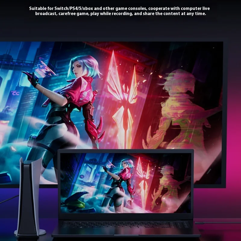 PIVA VD05 4K60HZ HDMI بطاقة التقاط الفيديو للعبة عالية الوضوح البث المباشر ، بطاقة التقاط الفيديو ملحقات الألعاب المخصصة