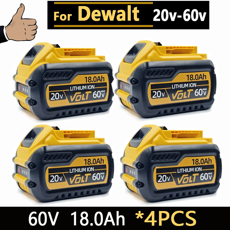 Originele Dewalt 20V oplaadbare gereedschapsbatterij DCB200 DCB201 DCB206 20v 6AH 8AH 12AH. Voor Dewalt 18V 20V gereedschapsbatterij.