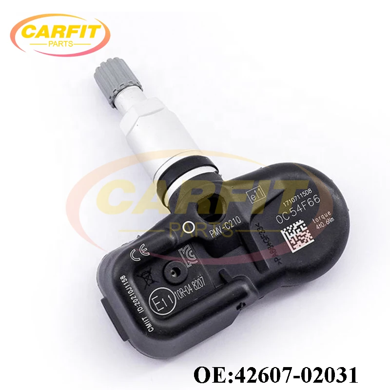 New OEM 42607-02031 PMV-C210 4260702031 TPMS Tire Pressure Sensor For Toyota Avensis Auris RAV4 Yaris Lexus GS450h Auto Parts