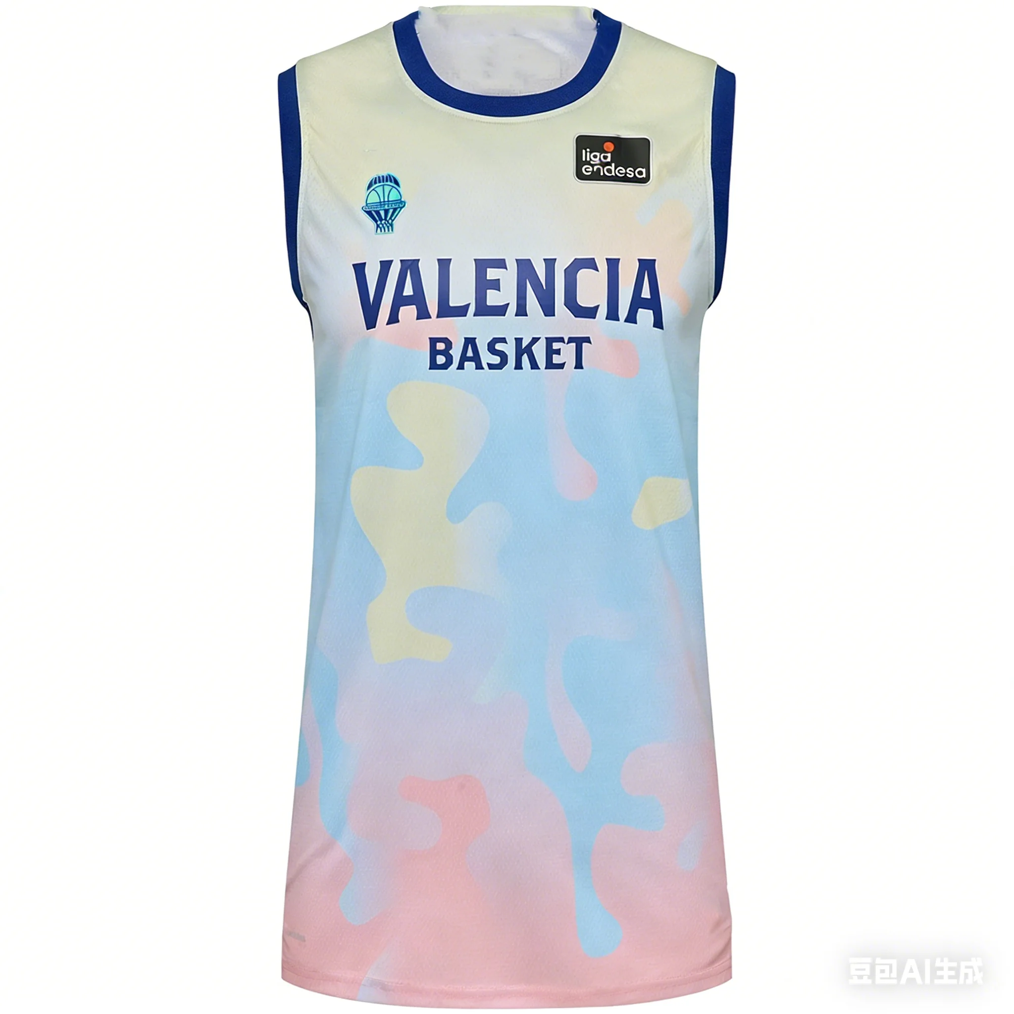 España 2025-26 Valencia Home Jersey nueva llegada patrón impreso 3D local visitante camiseta de baloncesto adultos niños entrenamiento Top