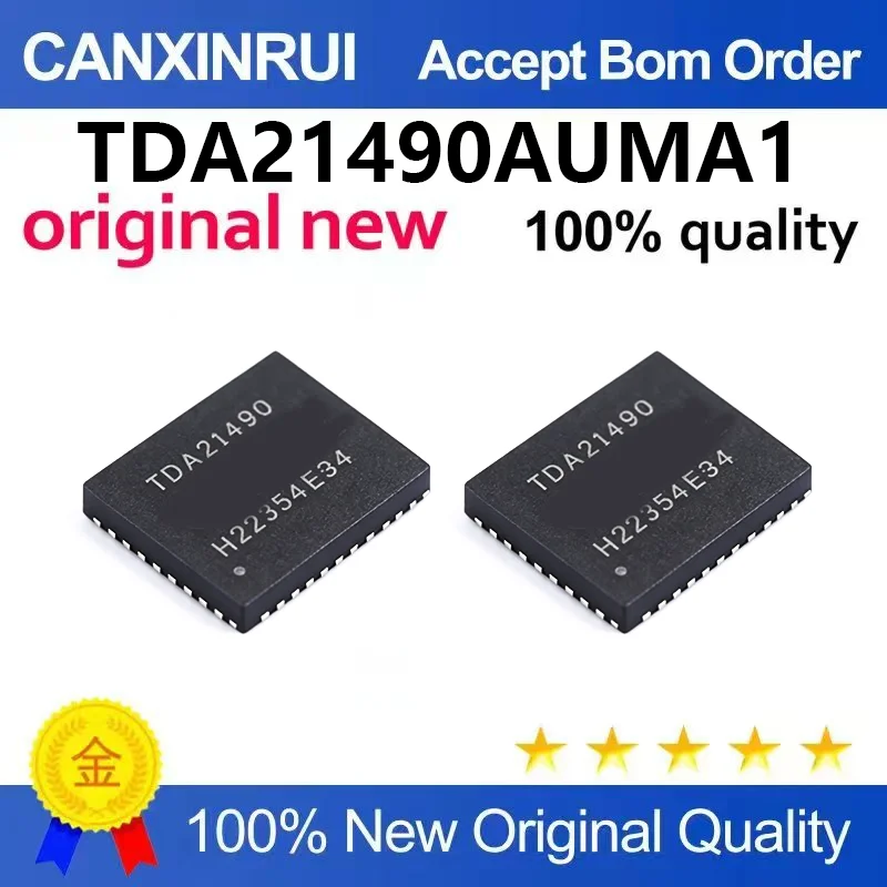 （5pcs-100pcs）Brand new original TDA21490AUMA1 silk screen TDA21490 QFN driver chip in stock