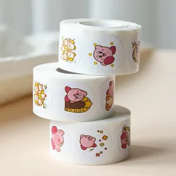 Kirby Stickers 500PCS Cartoon Anime Children's Toys Rotundity DIY Phone Case Boot Laptop Decorations Kids Christmas Cute Gifts