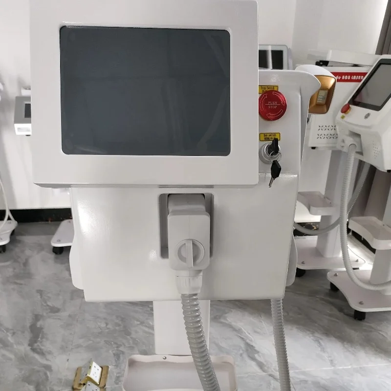 2024 2000W 3 Wavelength 808nm 755nm 1064nm 808 Diode Laser Hair Removal Machine Permanent Cooling Head Painless Epilator