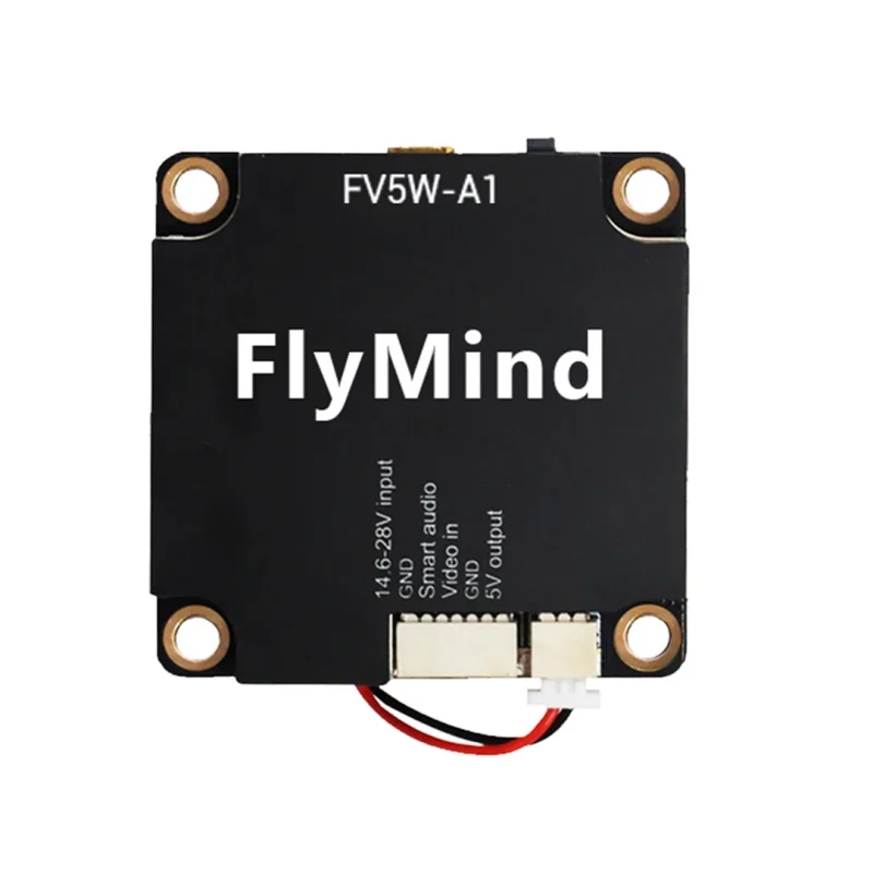 25/200/500/1000/3000/5000 mW JST 8-polig Dual 12–28 V Eingang und Dual GND Rushfpv 1,2 g 1,3 g 4 W Vtx