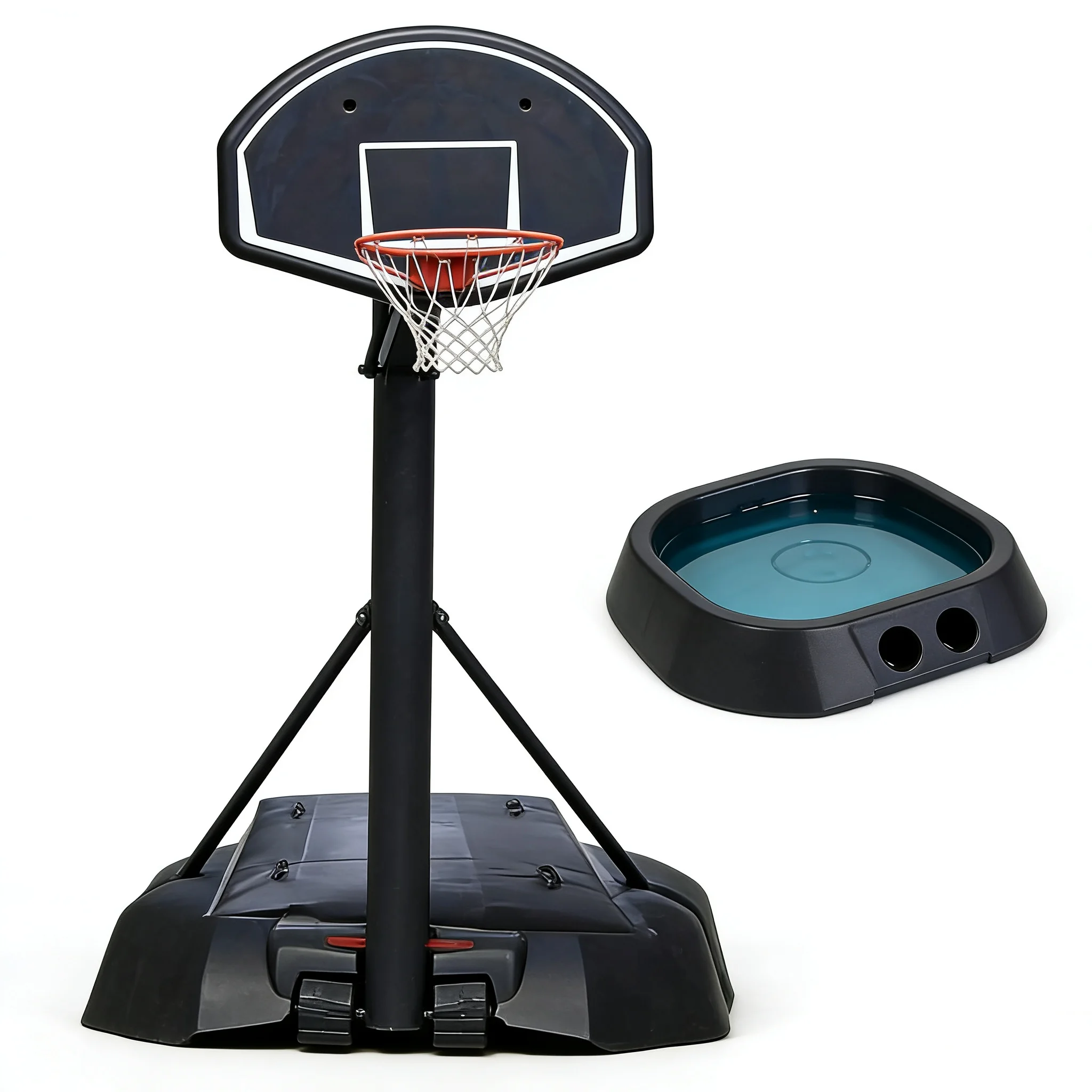 Factory Direct Sales  Standing Basketball Stand with Height Adjustable Hoop Outdoor and Indoor Key Equipment for Courtspromote s - view 3