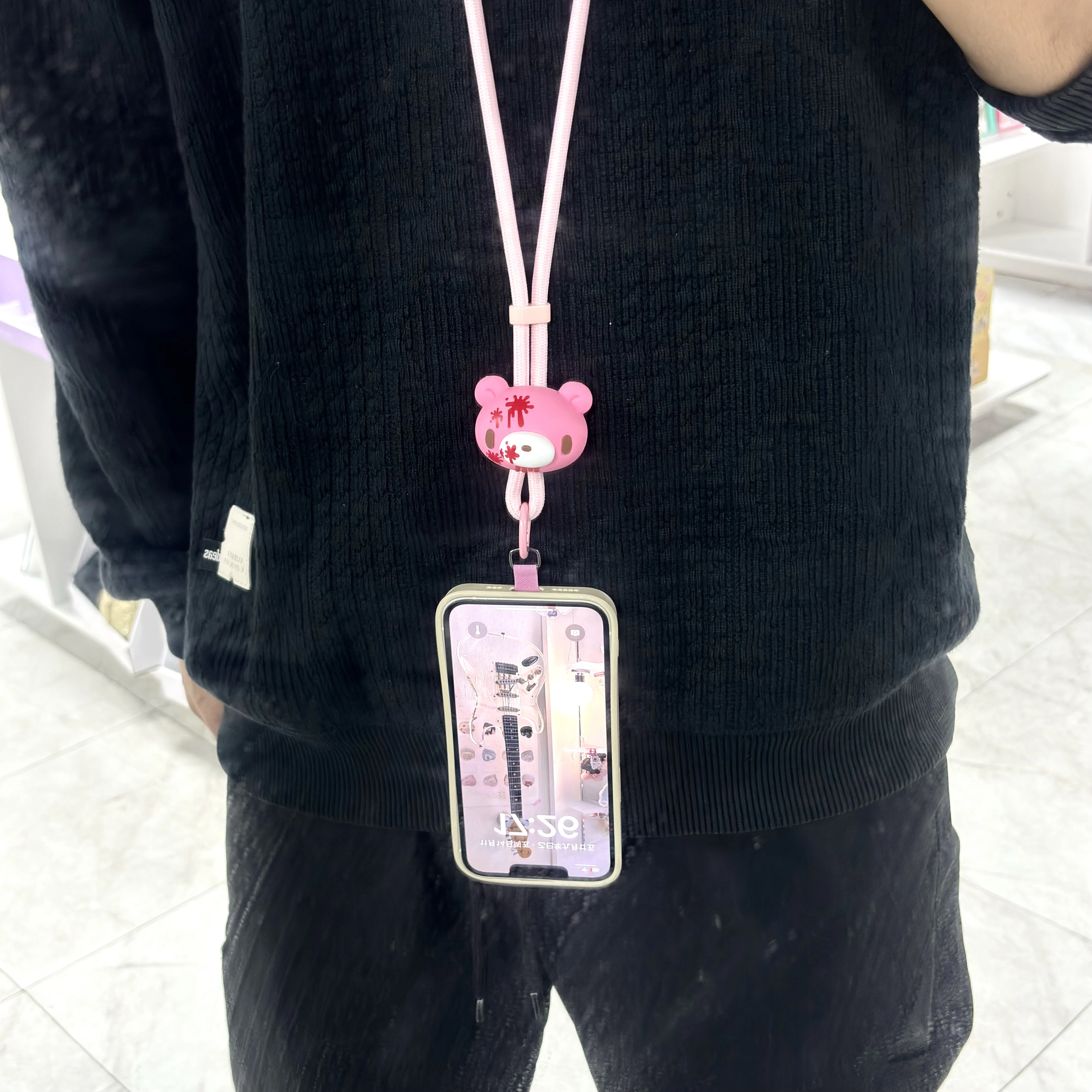 Cute&Edgy 3D Bear Phone Lanyar - Phone Accessories Ideas recension och pris