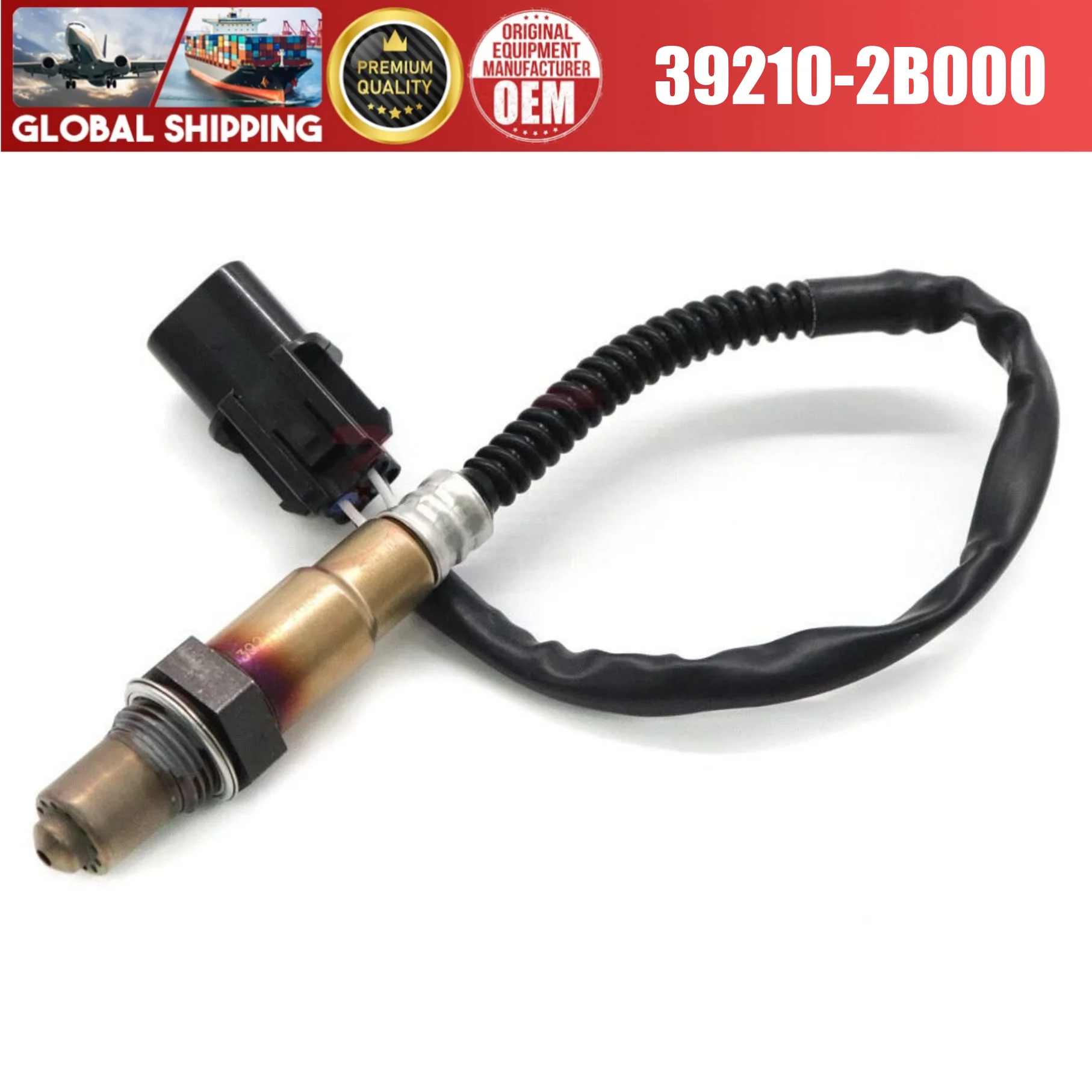 39210-2B000 front Oxygen Sensor fit for Hyundai Accent Elantra i10 i20 i30 Kia Cee’D Soul