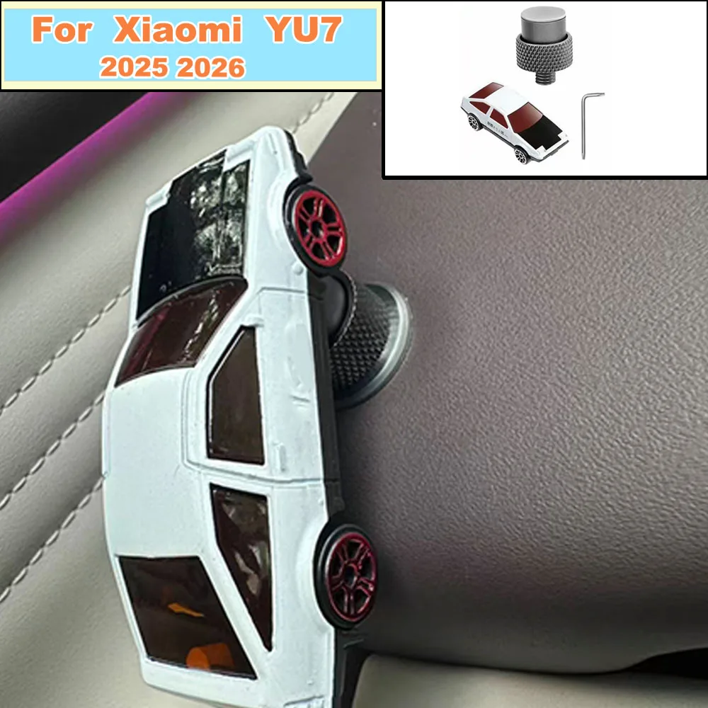 

Dashboard Ornament Mod Parts For Xiaomi YU7 2025 2026 Rotating Bracket Expansion Screw Car Model Holder