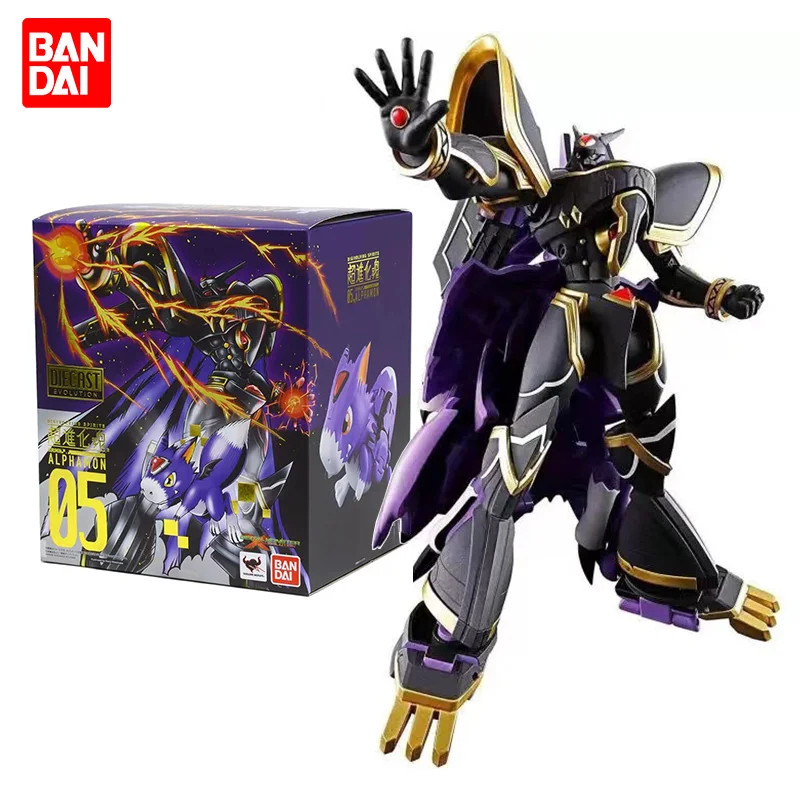 

100% In Stock Original Bandai Digivolving Spirits 05 Alphamon Digital Monster X-evolution Dorumon Diecast Evolution Figures Toys