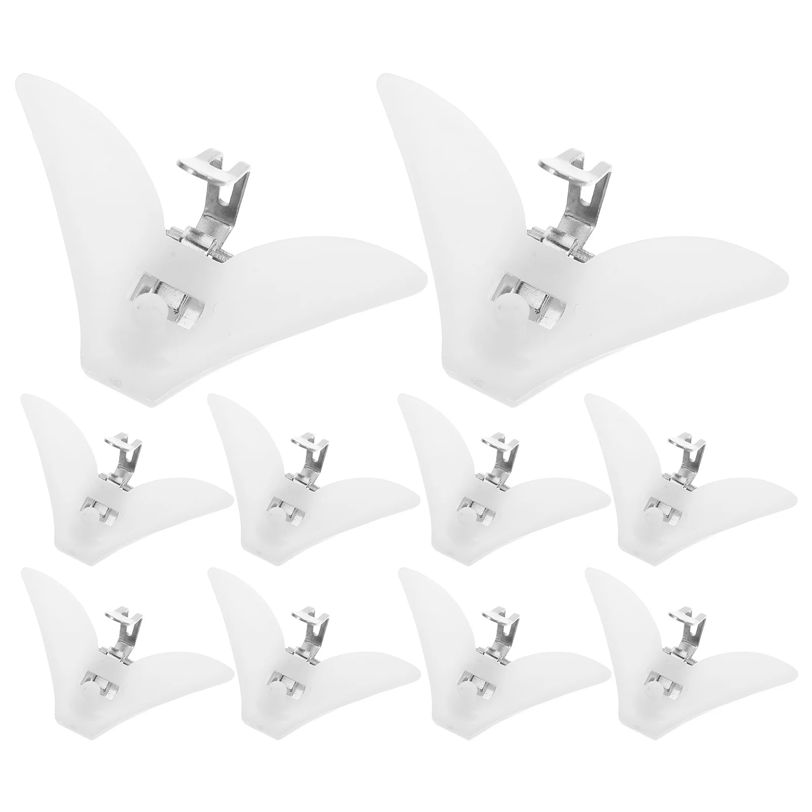 

10Pcs Men Tie Clips Minimalist Necktie Clasp Clip Fixer Business Collar Clip Wedding Necktie Hardware Fastener Suit Accessories