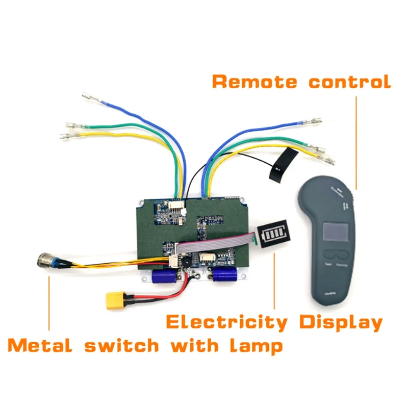 

【Горячий торт】аксессуары для платы драйвера 12S 48V со светодиодной подсветкой для запасных частей для электрического скутера