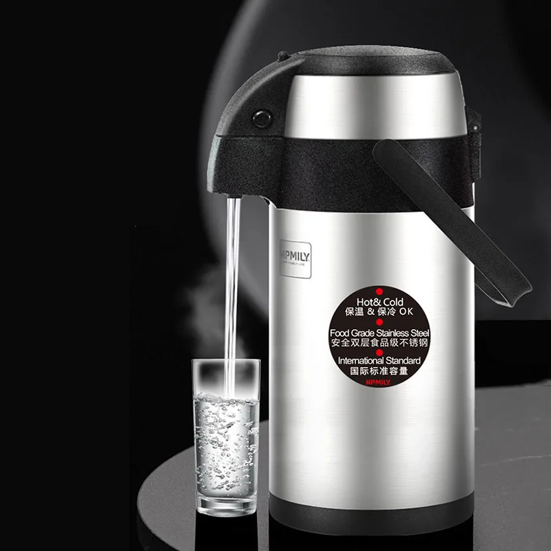 Thermo Flask Vacuum Tea Green Hot Water Insulated Coffee Bottle Camping Stainless Steel Tumbler Potes Hermeticos Thermal Jug