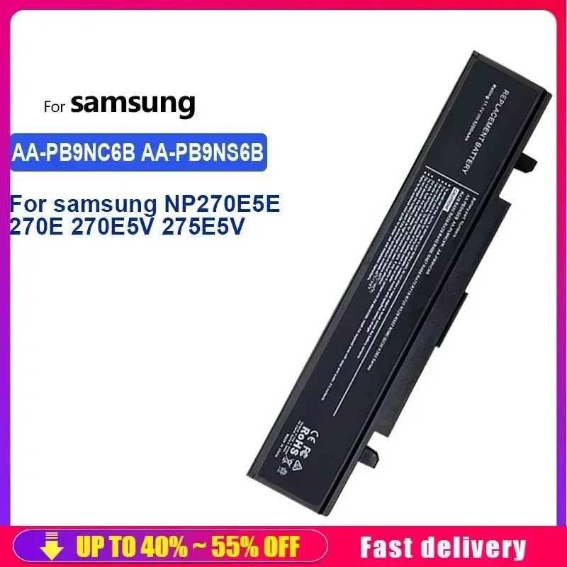 AA-PB9NC6B AA-PB9NS6B 4400mAh High Capacity Replacement Backup Battery For samsung NP270E5E 270E 270E5V 275E5V