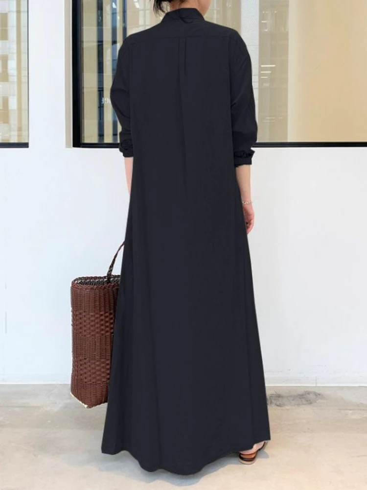 Turchia Musulmano Donne Maxi Camicia Abito Lungo Marocchino Caftano Abiti Abaya Robe Femme Musulman Preghiera Indumento Abbigliamento Islamico