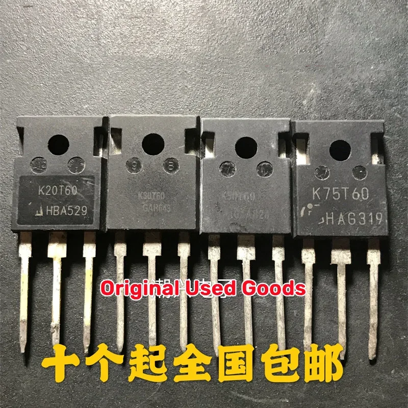 10pcs/lot K20T60 IKW20N60T K30T60 IKW30N60T K50T60 IKW50N60T K75T60 IKW75N60T IGBT Power tube