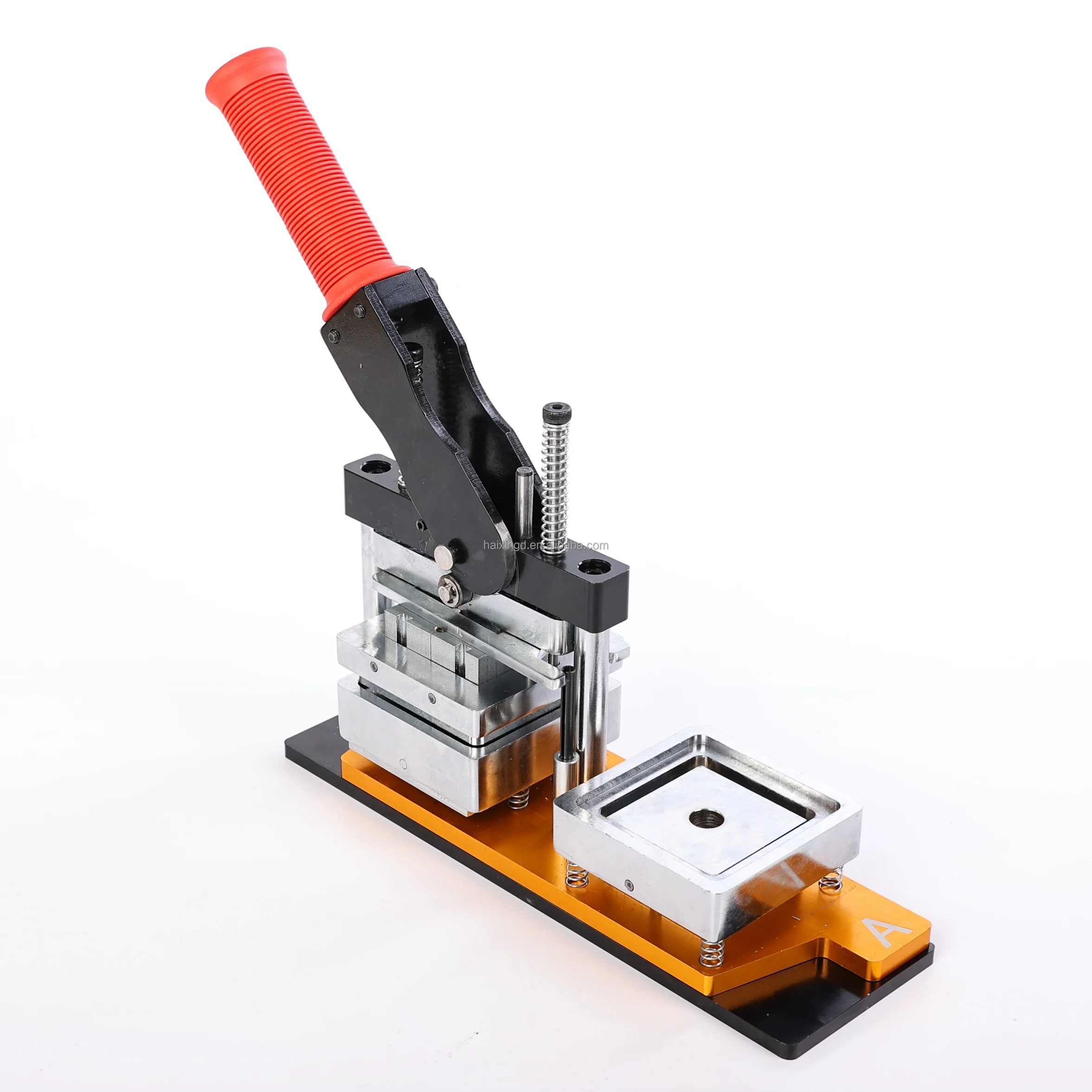 2026 Trending DIY Square Fridge Magnet Making Machine Manual Button Badge Maker Press Kit For Custom Refrigerator Magnets