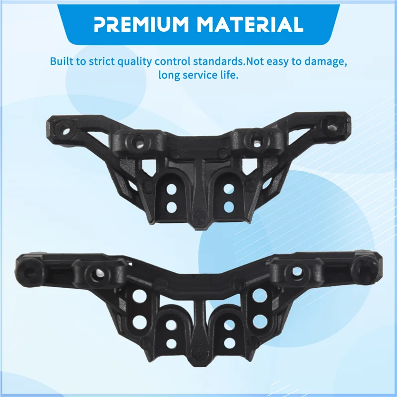 ABJL-2Pcs Front & Rear Shock Mount SJ13 For Xinlehong Hosim Q901 Q902 Q903 9130 9136 9137 1/16 RC Car Spare Parts Accessories