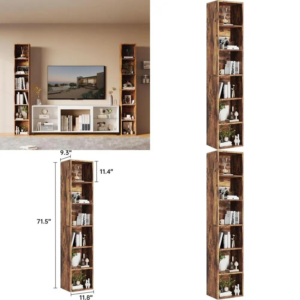 6-Tier Tall Narrow …