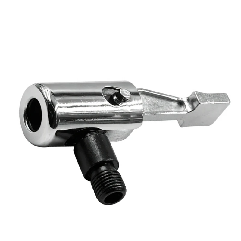 M68B Pressure Check Tire Inflator Adapter Fitting with Metal Lock Grip and Threaded Hose End for Regular Inflation Use for Bikes