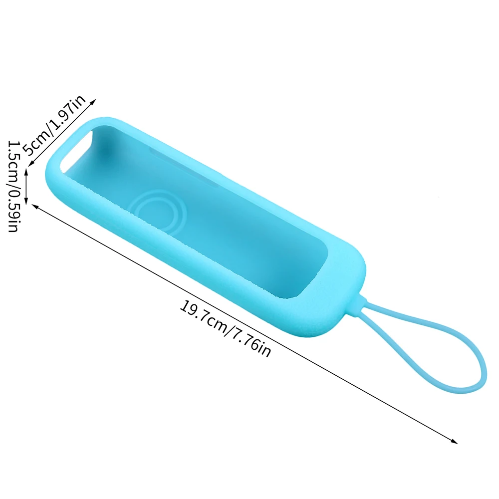 Świecące w ciemności futerał na pilota zdalnego sterowania etui na TCL Roku RC280 RC282 pilot do telewizora silikonowe etui ochronne antypoślizgowe
