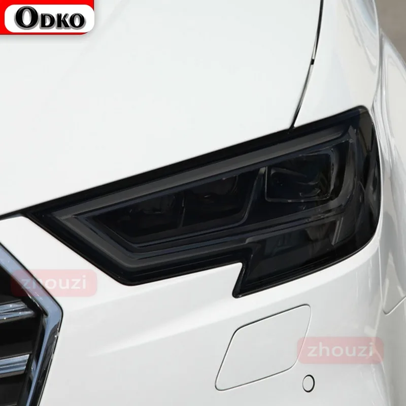 

Car Headlight Protective Film Transparent Smoked Black TPU Sticker For Audi A3 8V S3 RS3 8Y 2021 2022 S Line Sportback 2014-On