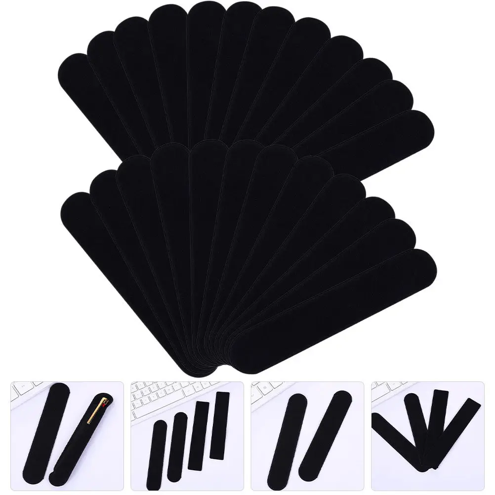 

40 шт. мягких чехлов-органайзеров для ручек, карандашей, маркеров, канцелярских принадлежностей, подарки на день рождения, годовщину, Рождество