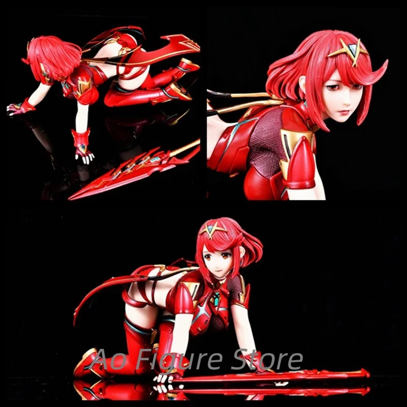

15CM Xenoblade Chronicles 2 figurine Pyra and Mythra Game Girl Anime Figure Adult Dolls Collection PVC Model Toys Christmas Gift