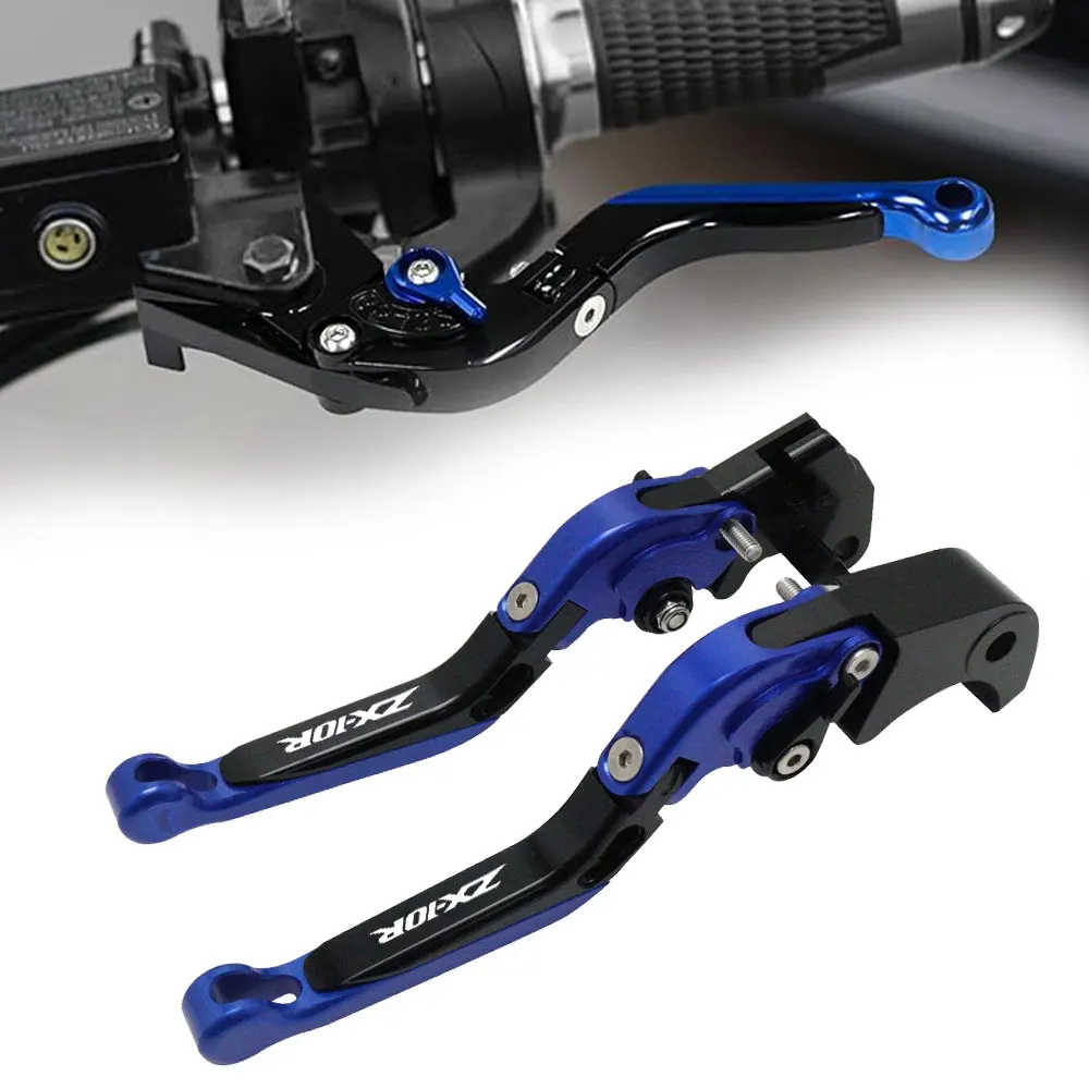 

For Kawasaki ZX10R Ninja ZX-10R 2004 2005 Brake Clutch Levers Motorcycle 90° Folding Extendable 30MM Handle Lever Set