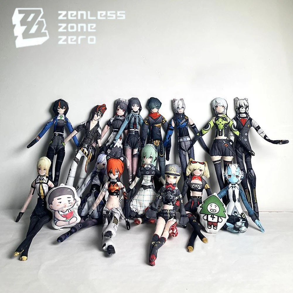 Juego Zenless Zone Zero Wise Belle Nicole Demara Von Lycaon, muñeco de Cosplay, muñecos de peluche, accesorios de alambre retorcido abstracto