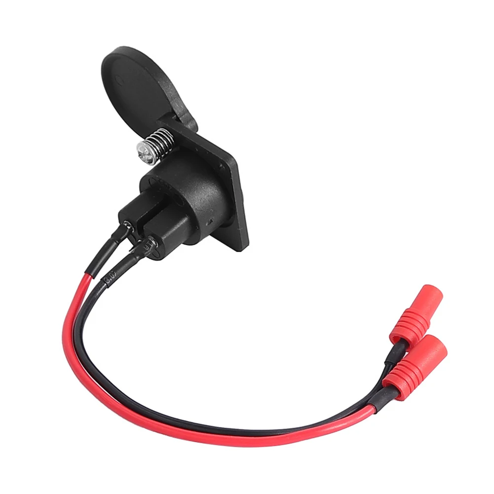 

Зарядный порт в сборе Зарядное гнездо для скутера Защита от пыли Простая установка Приблизно 18,5 см