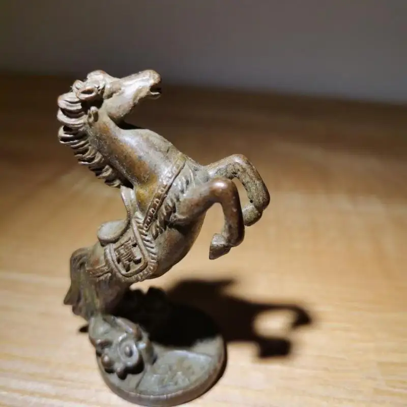 Brass Feng Shui Horse Figurine 