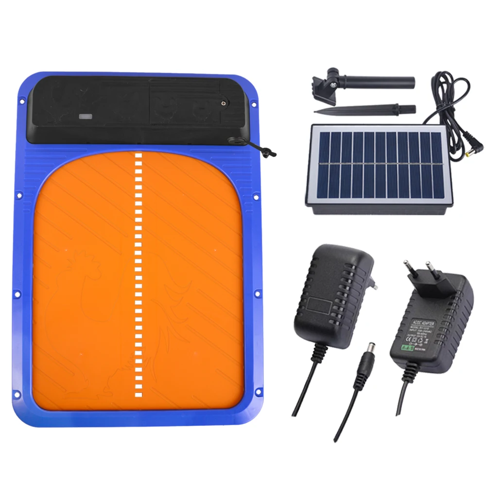 

Solar Light Sensing Automatic Induction Opening and Closing Chicken Coop Door