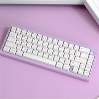 Minimalist style keycap 121 keys PBT Original height Aifi 2 colours for HI75 61 84 96 98 99 104 F87 and other wireless keyboards