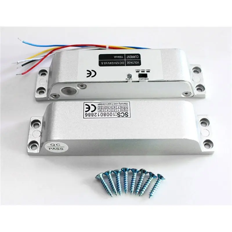 【เครื่องมือสำหรับบ้าน】ล็อคแบบดรอปโบลท์ไฟฟ้าปรับเวลาหน่วงได้ DC12V สำหรับระบบควบคุมการเข้าออก ล็อคแบบฝังอิเล็กทรอนิกส์ที่ปลอดภัย ฟังก์ชัน Fail-Safe