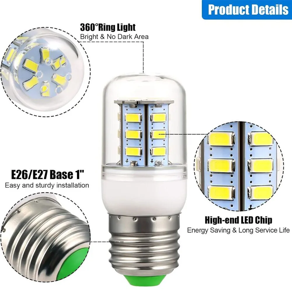 KEI D34L Refrigerator Light Bulb for Frigidaire 5304511738, 10W 120V E12 Base Freezer Light Bulb Fit for Frigidaire Kenmore