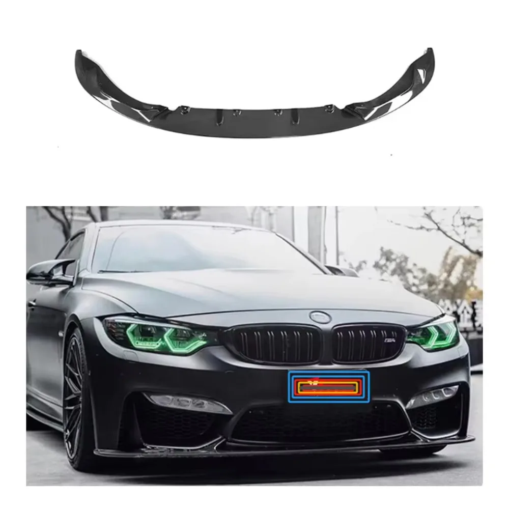 

Dry Carbon Fiber Front Bumper Lip for BMW F80 M3 F82 F83 M4 2014-2020 3D Style Front Lip High Quality