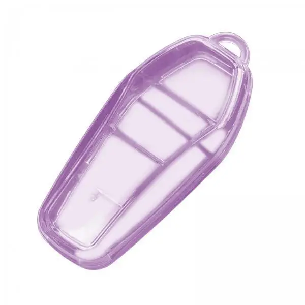 Soft TPU Car Key Fob Cover Replacement Holder Transparent Shell Protector for Remote Control Accessory