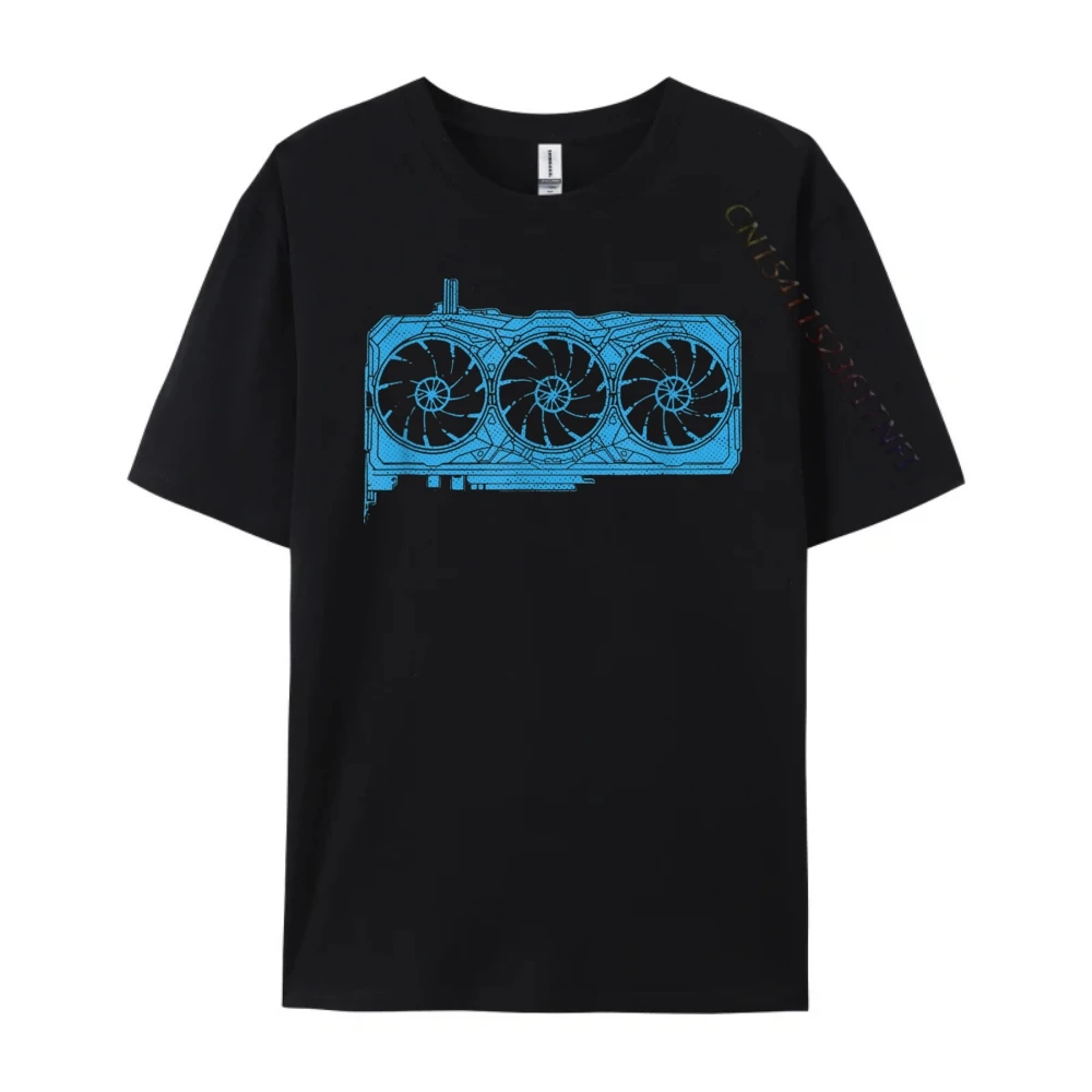 تيشيرتات جرافيك للرجال من Gpu S Card Computer Science Scientist Nerd ملابس رجالية كلاسيكية لعيد الفصح الأحد #2