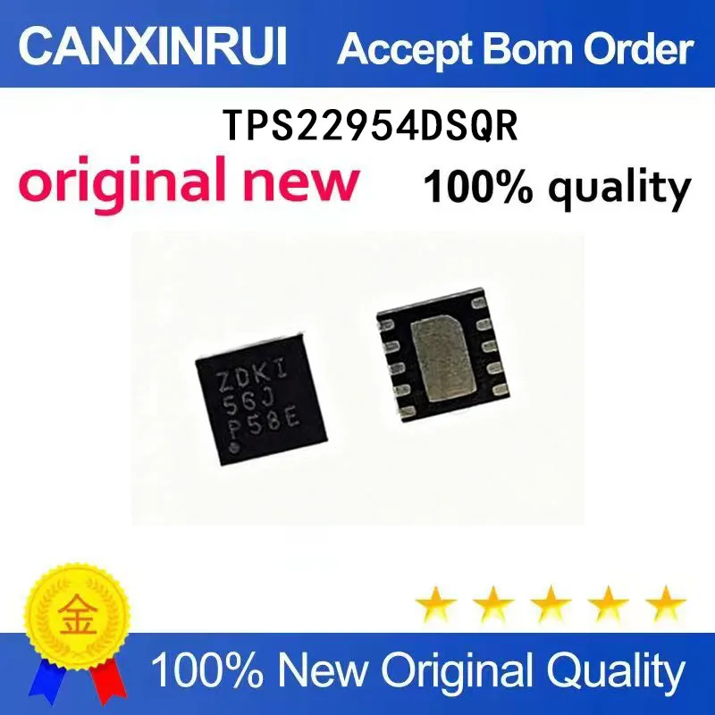 

(5-100 Pieces) Brand new original TPS22954DSQR package SC70-5 silk screen ZDKI power switch/driver IC