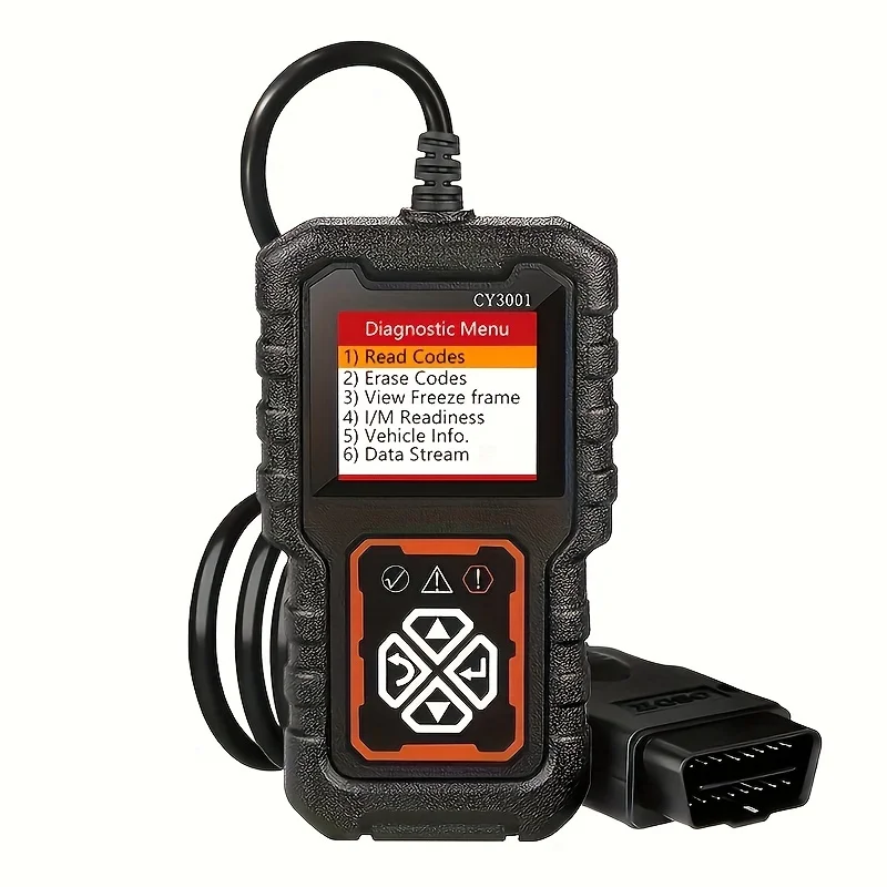 Car Obd2 Code Scanner Diagnostic Scanner, Code Reader Erase to Clear Engine Light Fault, Battery Test, Data Stream, I/M Readines