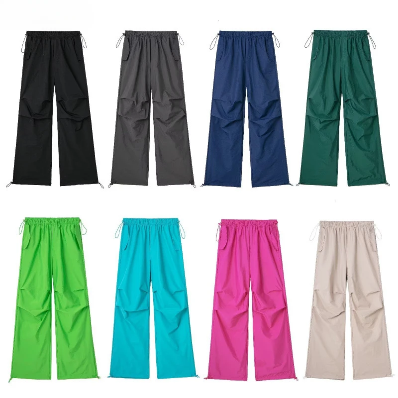 

2024 New Women's Parachute Jogging Casual Pants