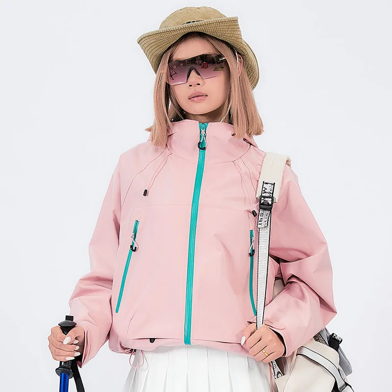 

Куртка для активного отдыха 2025: Новая модная свободная куртка ярких цветов для альпинизма и путешествий (мужская и женская)