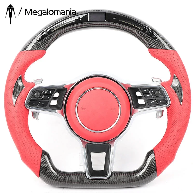 

Genuine Carbon Fiber Steering Wheel for Porsche 911 971 996 987 997 Is Suitable for Car Interior Decoration Steering Wheel