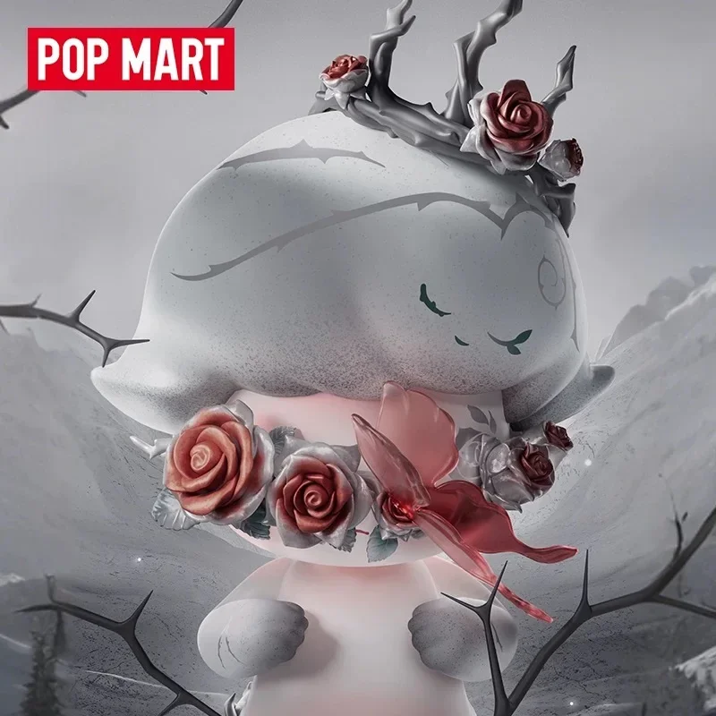 

POPMART MEGA JUST DIMOO 400% шип Figurehead кукла или коллекция экшн-фигурок игрушки-сюрпризы оригинальная серия подарков