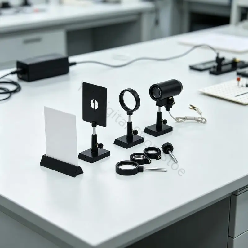 96BA Physics Optics Experiment Model Set for Lens Imaging and Focal Length Study