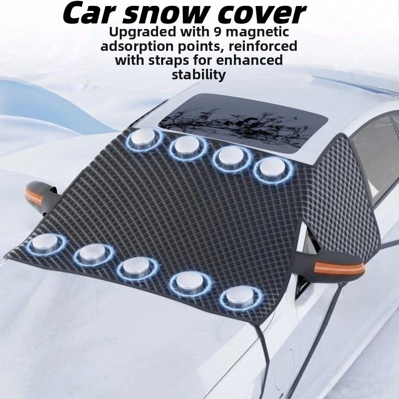 

Car Windshield Snow Sun Shade Waterproof Protector Front Windscreen Cover Summer and Winter Dual-purpose Sunshade Snow Shiled