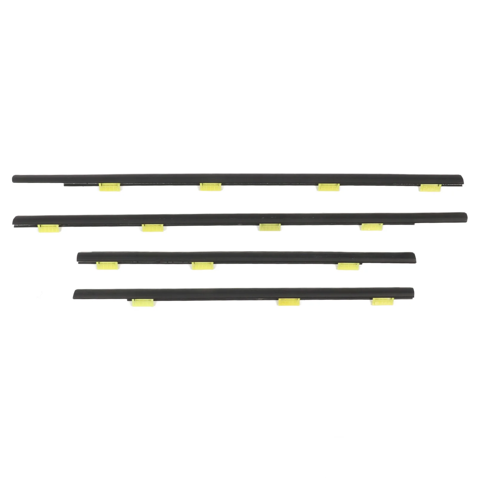 4 Stuks Auto Tochtstrip Deur Afdichting Riem 72450 SCA E01 Voor Achter Buiten Venster Tochtstrip Riem Voor Honda crv 2002-2006